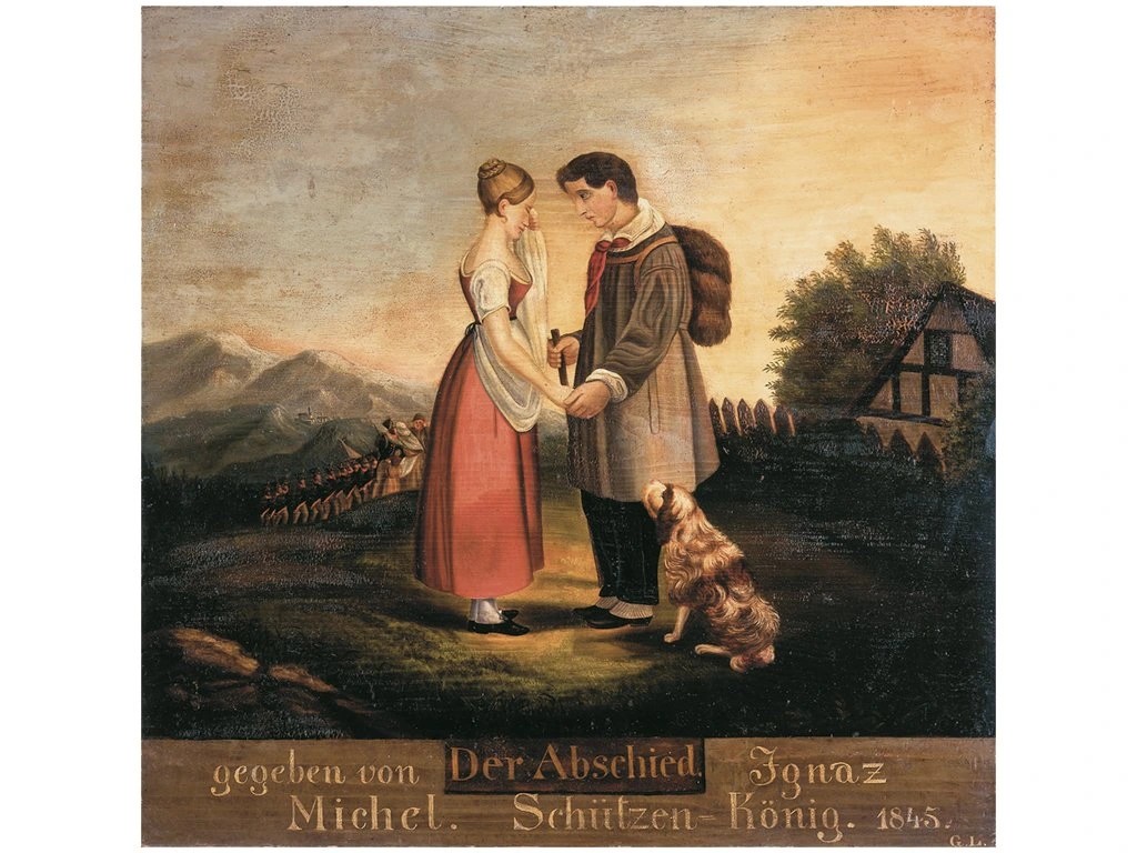 foto Rozlou�en� Ign�ce s Michel - 1845